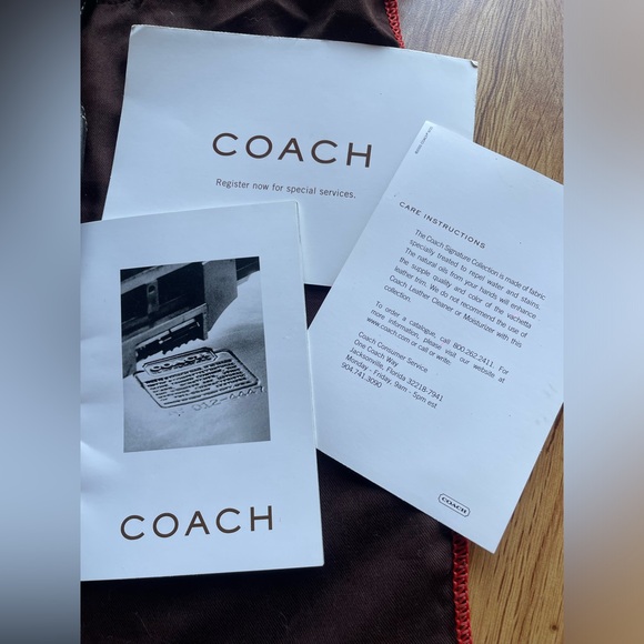 Coach | Signature Collection Shoulder Bag w/ Dust Bag & Papers - Vintage - Picture 2 of 14